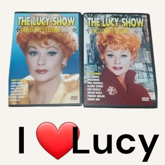 The Lucy Show Collectors Edition Disc 1 & 2 Two-pack Dvd Dvds Electronics Media - Picture 1 of 12